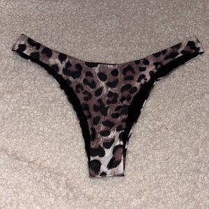 Leopard Print Bikini Bottom